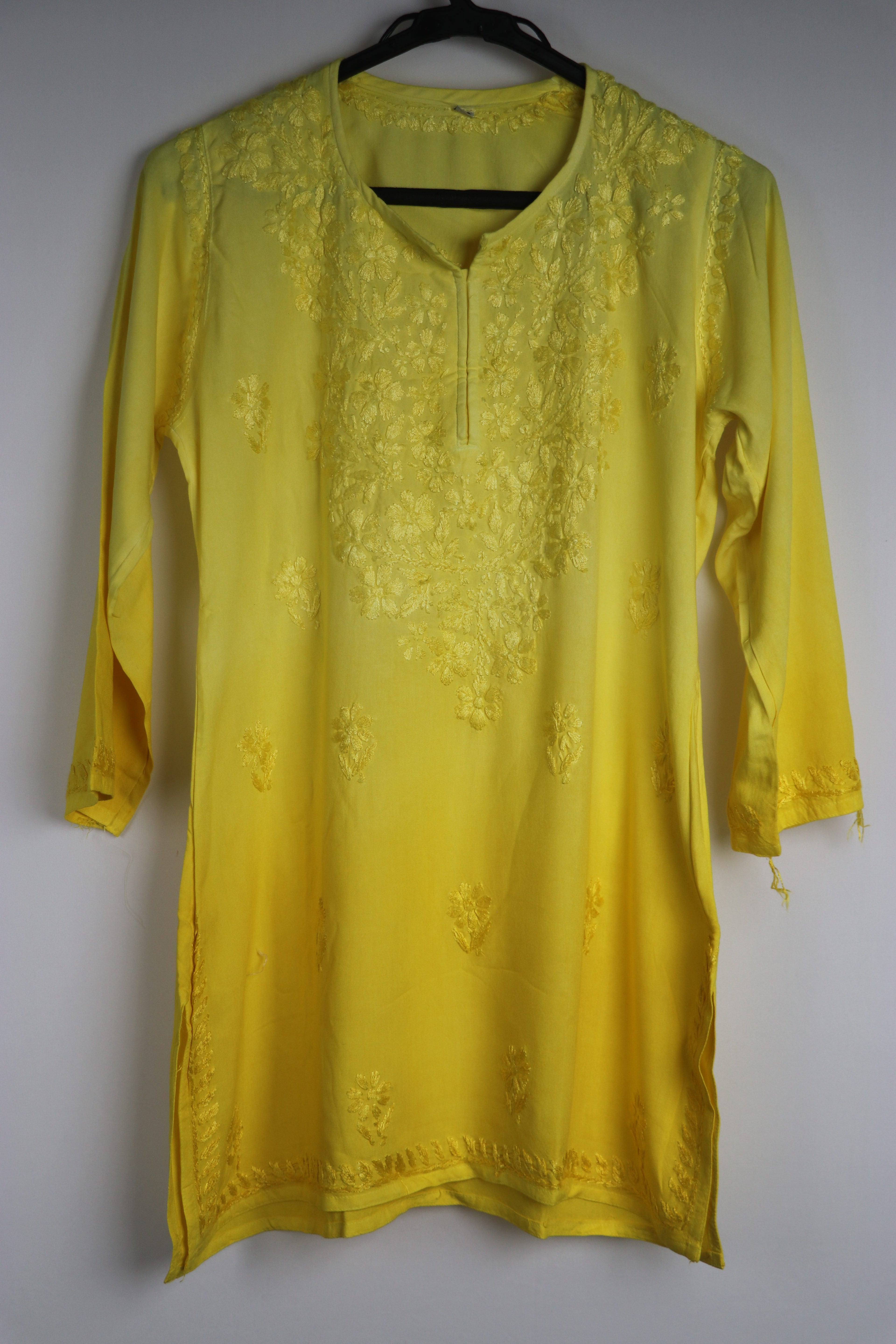 Yellow Kurti