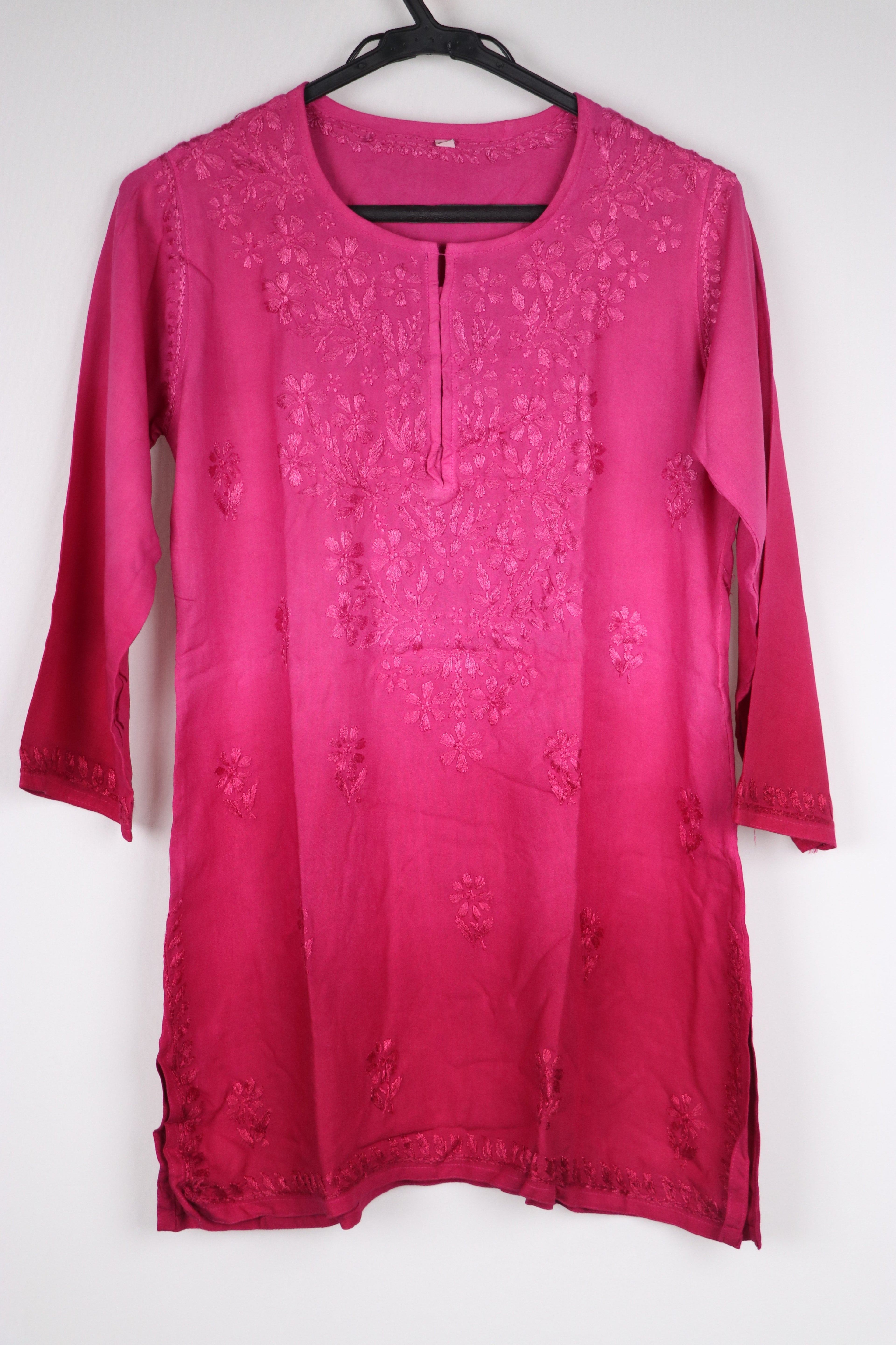 Pink Short Kurti